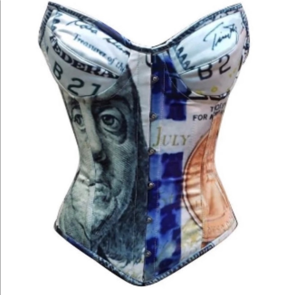 SOLD - Money Corset